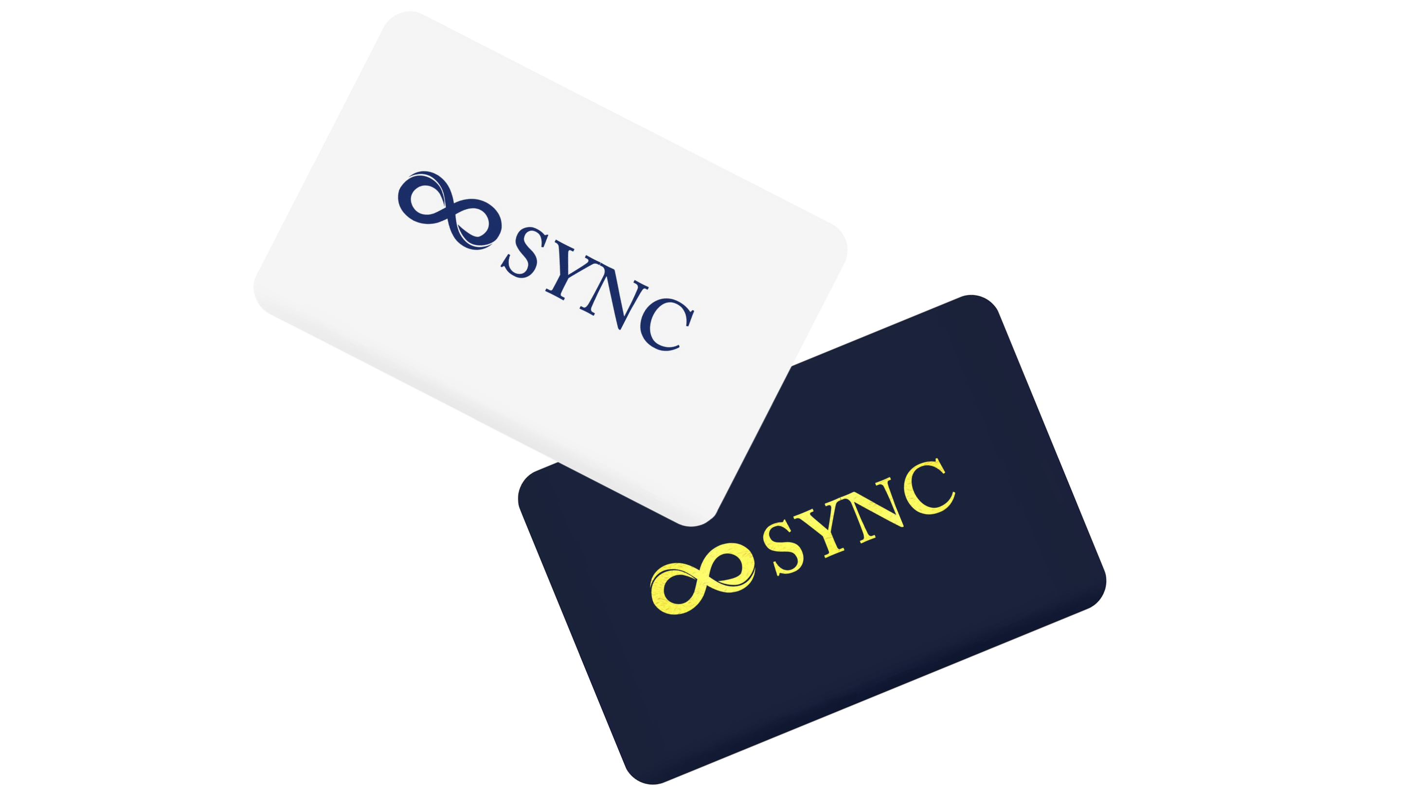 Smart SYNC Business Cards Illustration
